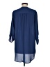 Lush 100% Polyester Blue 3/4 Sleeve Blouse Size M - photo 2