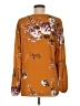 Maurices 100% Polyester Orange Long Sleeve Blouse Size M - photo 2