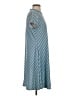 Robert Louis Chevron-herringbone Teal Casual Dress Size S - photo 4