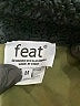 feat 100% Polyester Black Faux Fur Jacket Size M - photo 6