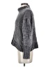 Cynthia Rowley TJX 100% Polyester Metallic Gray Turtleneck Sweater Size XS - photo 5