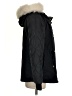 Topshop 100% Cotton Black Coat Size 4 - photo 4