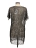 Zara Silver Short Sleeve Top Size M - photo 2