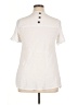 Yushi White Short Sleeve Blouse Size XL (estimated) - photo 2