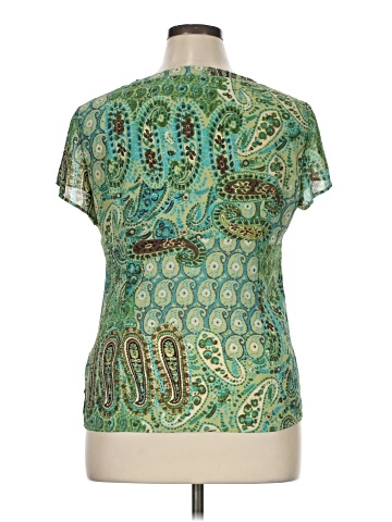Emma James Short Sleeve Blouse (view 2)