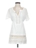 Solitaire 100% Rayon White Casual Dress Size S - photo 1