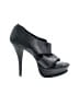 Elizabeth and James Black Sandals Size 6 - photo 1