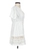 Solitaire 100% Rayon White Casual Dress Size S - photo 4