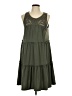 Spense Green Casual Dress Size L - photo 1