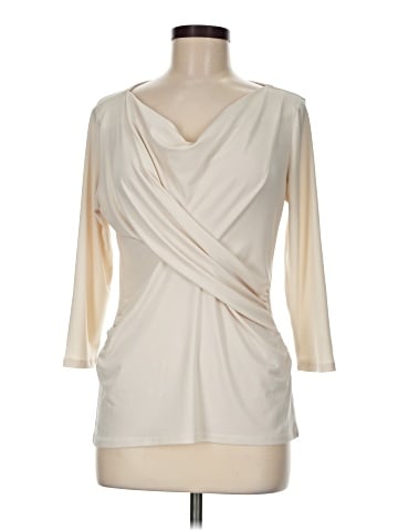 New York & Company 3/4 Sleeve Top (view 1)