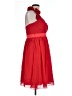 Bari Jay 100% Polyester Red Cocktail Dress Size 12 - photo 4