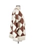 Le Lis Argyle Brown Cardigan Size S - photo 4
