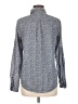 Gap 100% Cotton Print Blue Long Sleeve Button-Down Shirt Size M - photo 2