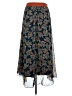 Lularoe 100% Polyester Paisley Blue Casual Skirt Size M - photo 2