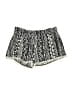 Raga 100% Viscose Print Black Shorts Size XS - photo 1