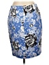 Talbots Print Blue Formal Skirt Size 12 Petite - photo 2