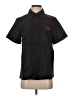 Unbranded Black Short Sleeve Button-Down Shirt Size S - photo 1