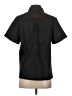 Unbranded Black Short Sleeve Button-Down Shirt Size S - photo 2