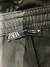 Zara Metallic Black Shorts Size XS - photo 3