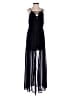 Marisol 100% Polyester Solid Black Jumpsuit Size M - photo 1