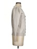 Stoosh Gray Tan Long Sleeve Henley Size XS - photo 4