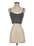 Topshop Gray Sleeveless Top Size 4 - photo 1