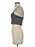 Topshop Gray Sleeveless Top Size 4 - photo 5