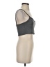 Topshop Gray Sleeveless Top Size 4 - photo 4