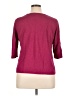 Christopher & Banks Pink Burgundy 3/4 Sleeve Top Size XL - photo 2