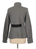 CAbi 100% Cotton Argyle Gray Jacket Size L - photo 2