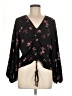 Vince Camuto 100% Polyester Black 3/4 Sleeve Blouse Size M - photo 1