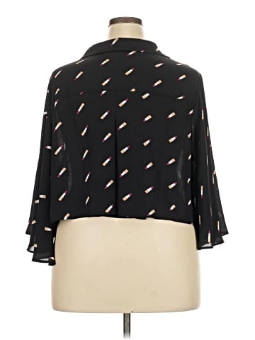 Boutique + 3/4 Sleeve Blouse (view 2)