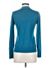 Halogen 100% Merino Wool Teal Cardigan Size S - photo 2