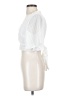 Shein 100% Polyester White Short Sleeve Top Size 4 - photo 5