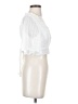 Shein 100% Polyester White Short Sleeve Top Size 4 - photo 4