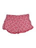 Seed Heritage 100% Viscose Paisley Red Shorts Size 12 - photo 2