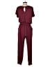 Prettygarden Solid Burgundy Jumpsuit Size M - photo 2