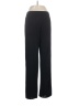 misook 100% Acrylic Solid Black Casual Pants Size Med Petite - photo 1