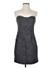 BCBGeneration Chevron-herringbone Gray Cocktail Dress Size 4 - photo 1