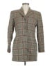 Emanuel Emanuel Ungaro Plaid Gray Wool Coat Size 6 - photo 1