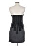 BCBGeneration Chevron-herringbone Gray Cocktail Dress Size 4 - photo 2
