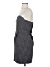 BCBGeneration Chevron-herringbone Gray Cocktail Dress Size 4 - photo 5