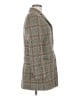 Emanuel Emanuel Ungaro Plaid Gray Wool Coat Size 6 - photo 4