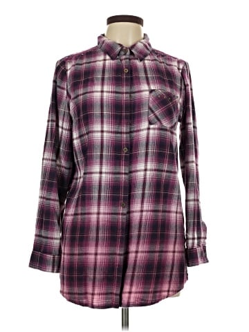 Ruff Hewn Long Sleeve Button-Down Shirt (view 1)