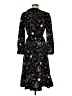 Assorted Brands 100% Polyester Paisley Black Casual Dress Size M (estimated) - photo 2
