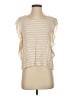 Forgotten Grace Ivory Short Sleeve Top Size S - photo 1