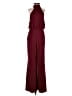 Lulus Solid Burgundy Jumpsuit Size XS - photo 1