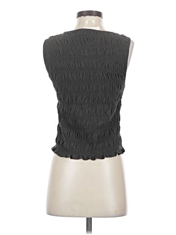 Madewell Smocked Boatneck Tank (view 2)