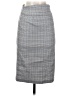 Tribal Houndstooth Gray Formal Skirt Size 0 - photo 1
