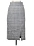 Tribal Houndstooth Gray Formal Skirt Size 0 - photo 2